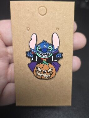 Lilo & Stitch Stitch Halloween Pumpkin Enamel Pin